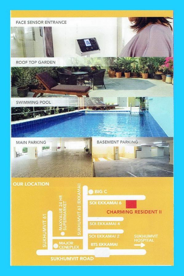 Charming Resident At Ekkamai From Studio Unit Up To 2 Bedroom Apartment Bangkok Luaran gambar